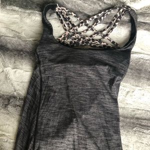 Lululemon tank top with sports bra